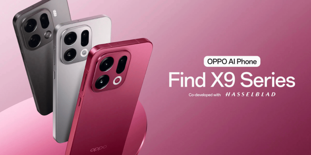 OPPO Find X9 series is launching on November 18