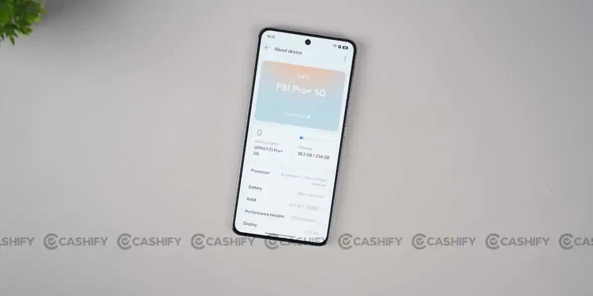 OPPO F31 Pro Plus chipset