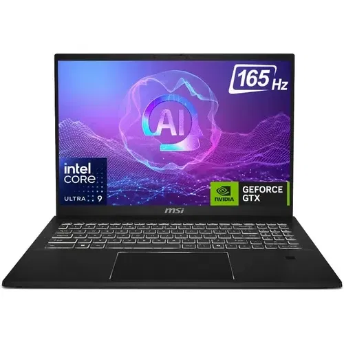 MSI SummitPro 16 AI A2HVETG 064IN Core Ultra 9 Series 2 32 GB 1 TB SSD Windows 11 6 GB Front