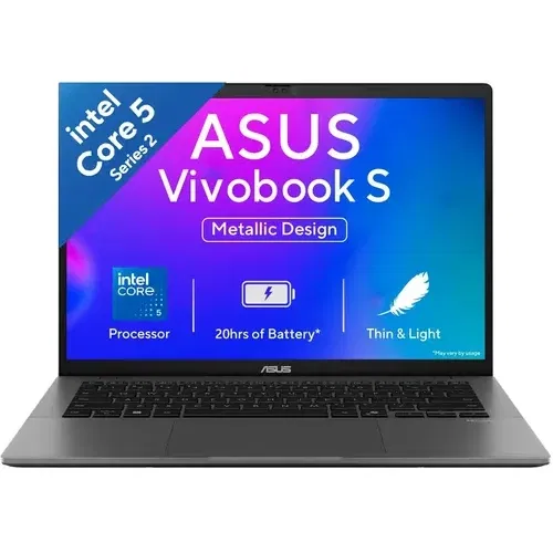Asus VivoBook S14 S3407VA LY080WS Core 5 Series 2 16 GB 512 GB SSD Windows 11 Front