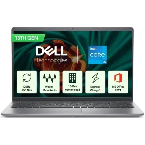 Dell Vostro 3530 VN3530602PF002ORG1 Core i5 13th Gen 8 GB 512 GB SSD Windows 11 Front