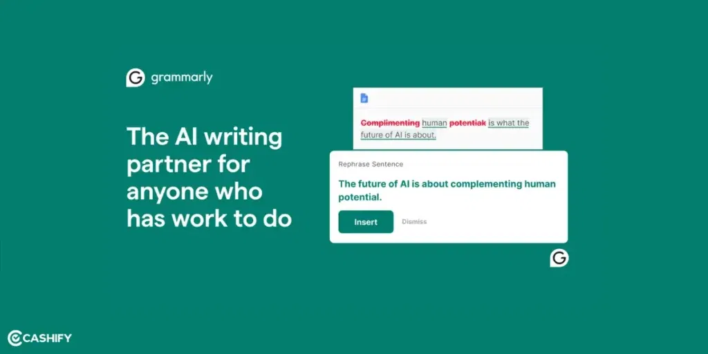 Grammarly, best AI tools for productivity