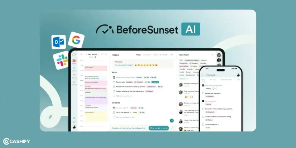 BeforeSunset AI, best AI tools for productivity