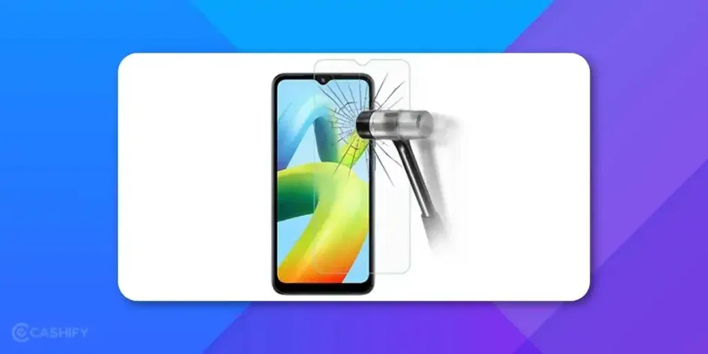 POCO C50 screen damaged