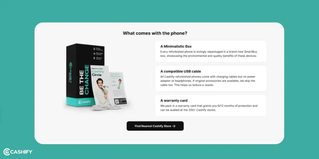 Benefits of buying through Cashify, Refurbished iQOO Neo 10 features