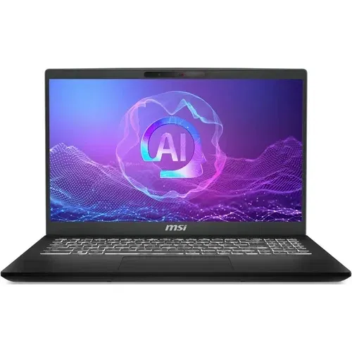 MSI Modern 15 H AI C2HMG 233IN Core Ultra 7 Series 2 16 GB 1 TB SSD Windows 11 Front