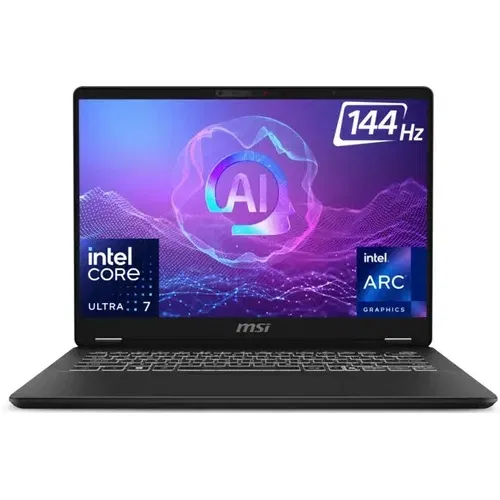 MSI Prestige 14 AI Evo C2HMG 087IN Core Ultra 7 Series 2 32 GB 1 TB SSD Windows 11 Front