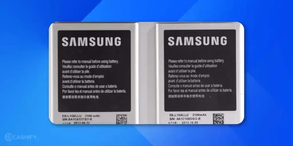 replaced phone battery fake signs