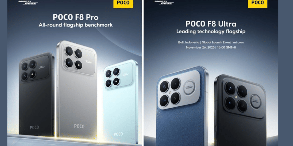POCO F8 Pro and Ultra will launch on November 26