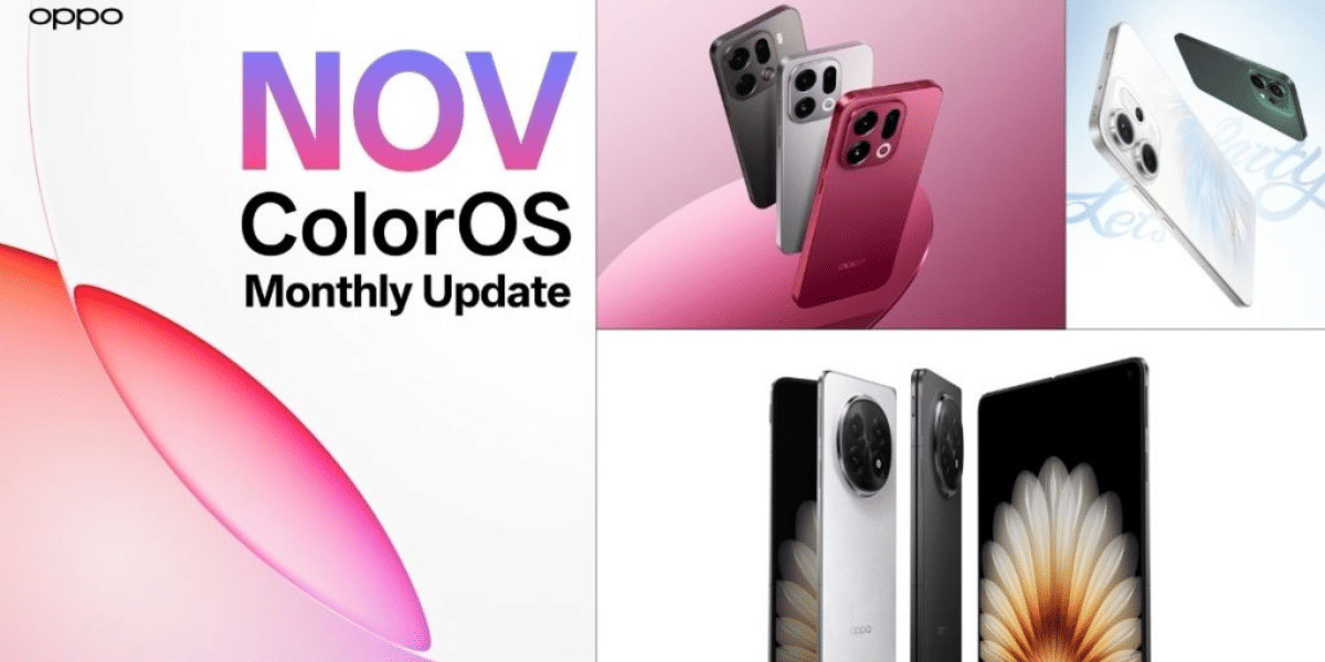 ColorOS Update November 2025: Global Rollout For OPPO Devices