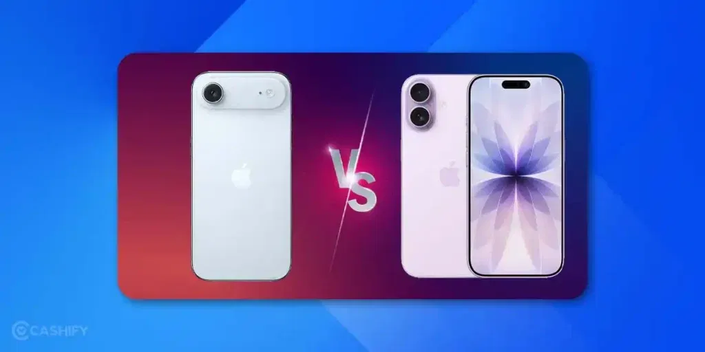 iphone air vs iphone 17 display