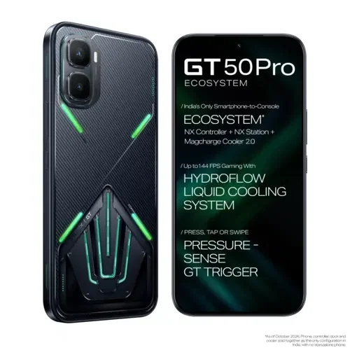 Infinix GT 50 Pro 5G Front And Back