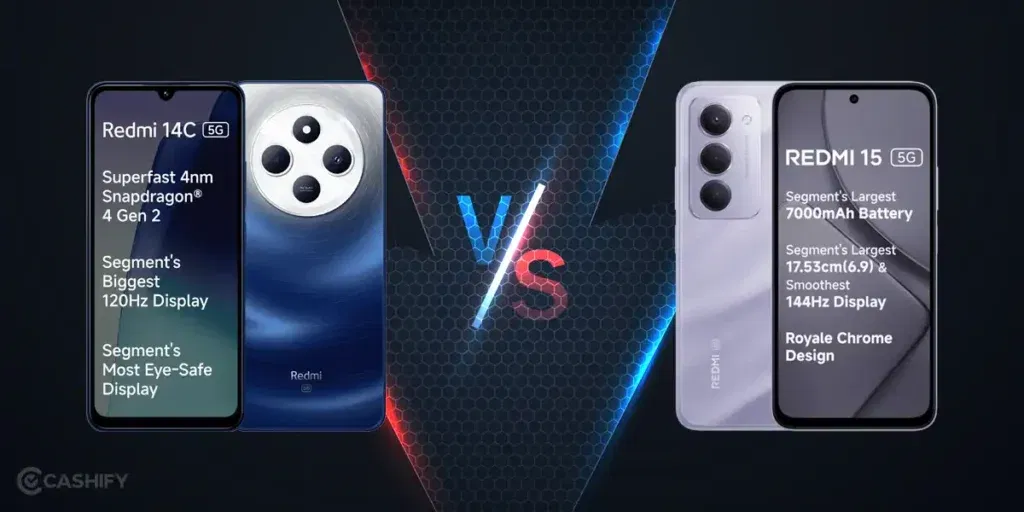 Redmi 14C vs Redmi 15