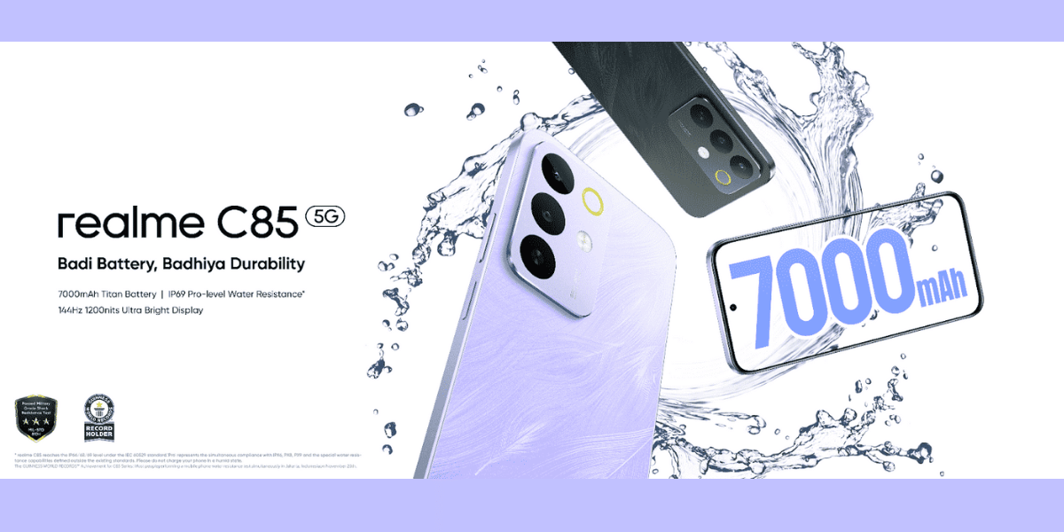 Realme C85 Launched In India: Best Realme 5G Mobile Under 15000