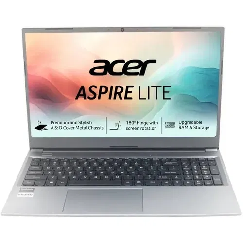 Acer Aspire Lite AL15 41 UN.31ZSI.04Y AMD Quad Core Ryzen 3 16 GB 512 GB SSD Windows 11 Front