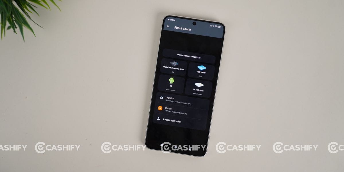 Lava Agni 4 performance