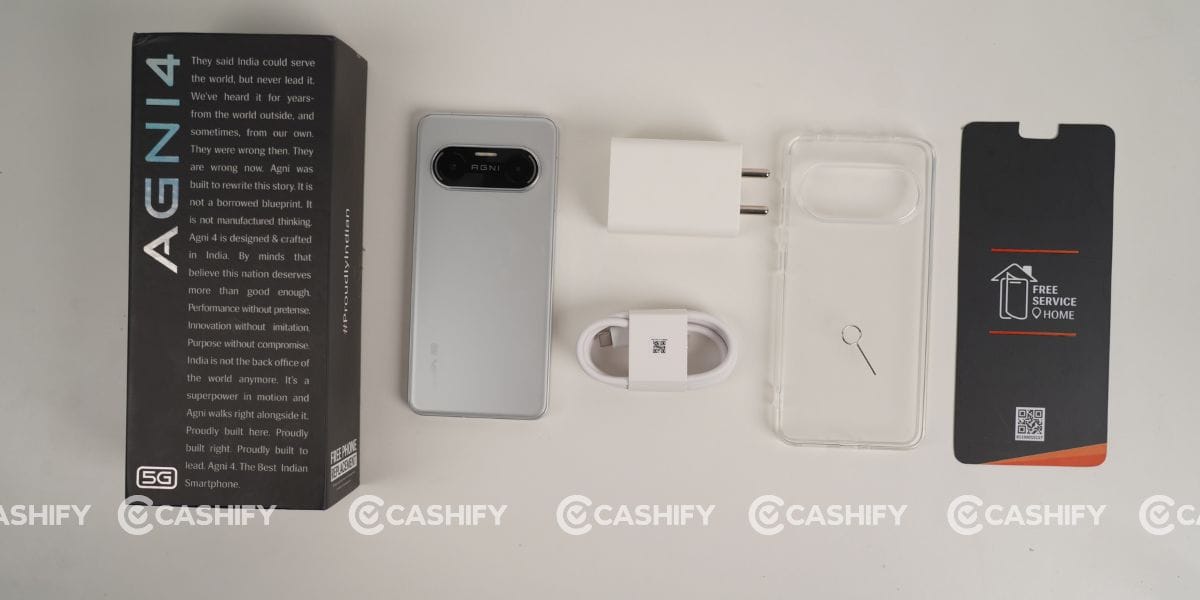 Lava Agni 4 box content