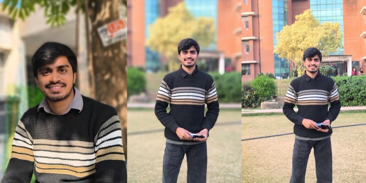 Lava Agni 4 Portrait mode sample