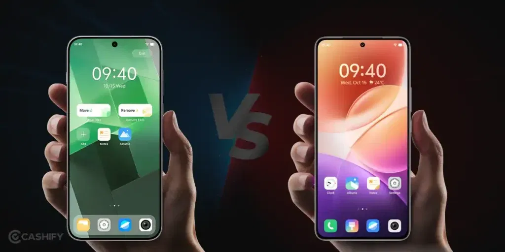 iqoo 15 vs vivo x300 pro display