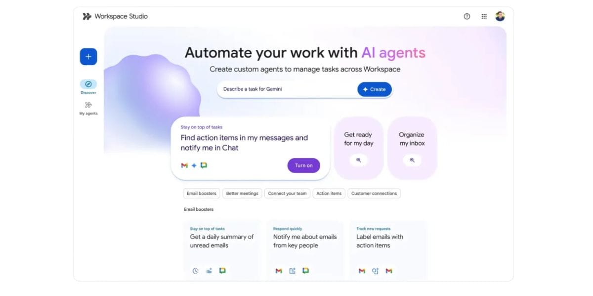 Google Workspace Studio Agents: You Can Now Create Your Own AI Assistant