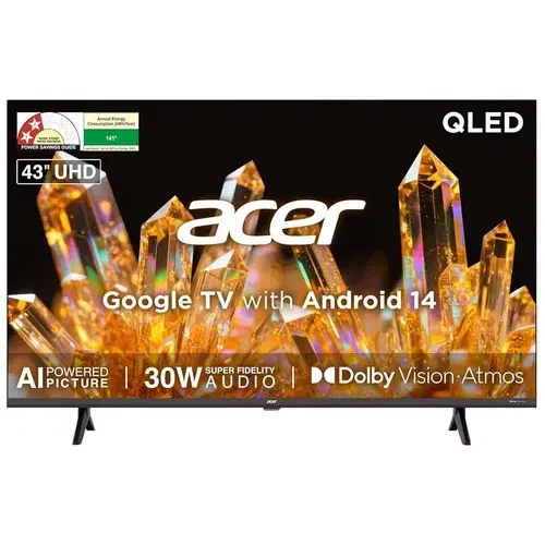 Acer Ultra V Series AR43QDVGU2875BD 43 inch (109 cm) QLED 4K Front