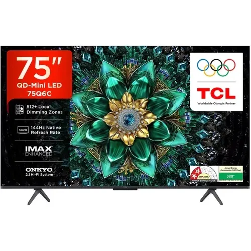 TCL 75Q6C 75 inch (190 cm) QD-Mini LED 4K