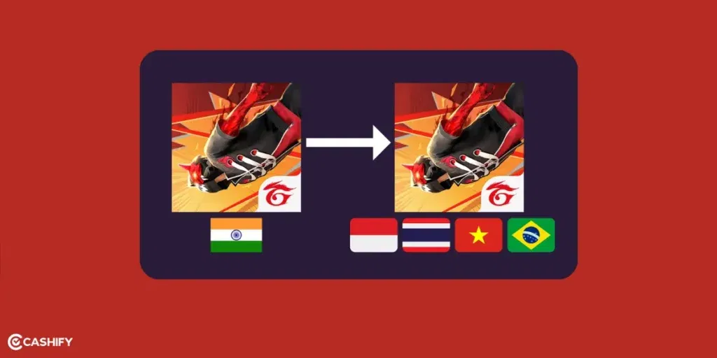 Garena Free Fire Server Change