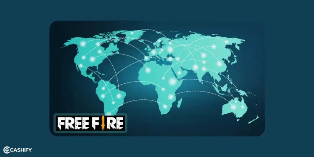 free fire server change