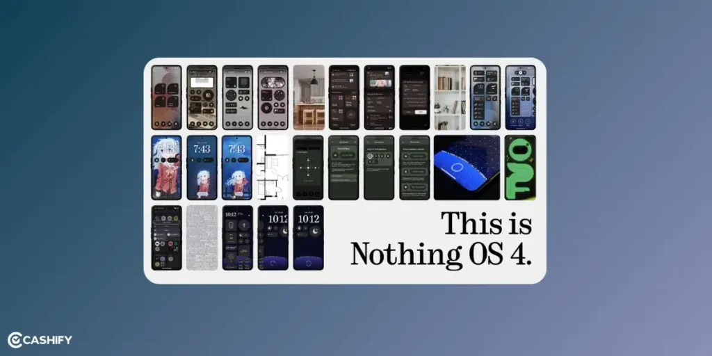 Nothing OS 4 vs. iOS 26: nOTHING OS 4 DESIGN