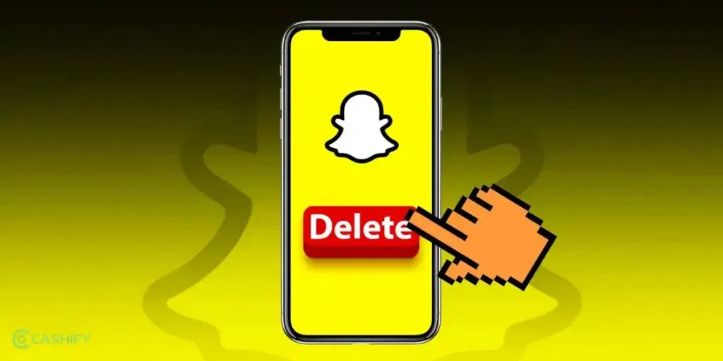 delete snapchat account