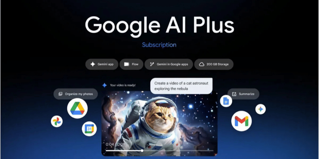 Google AI Plus plan