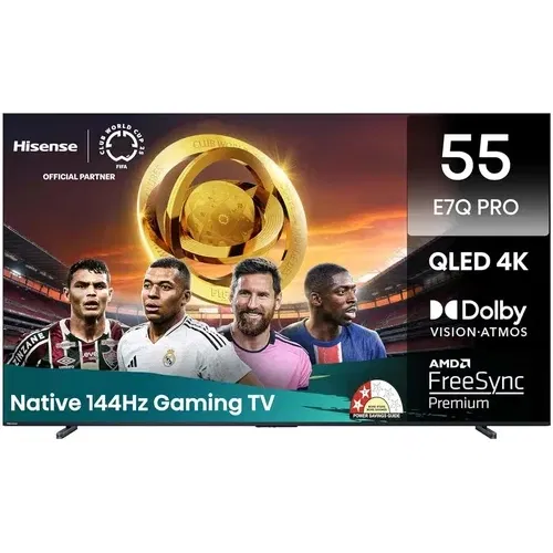 Hisense 55E7Q PRO 55 inch (139 cm) QLED 4K Front