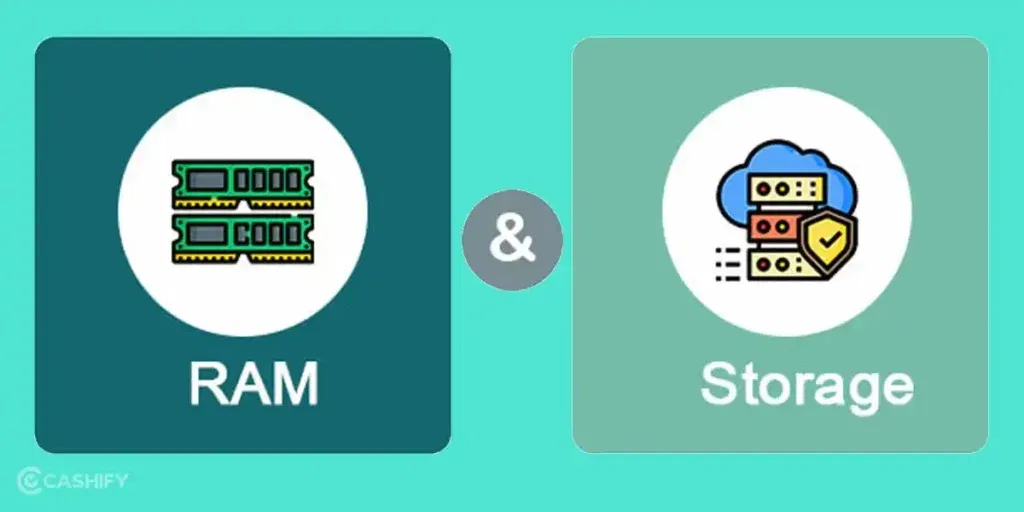 RAM vs storage