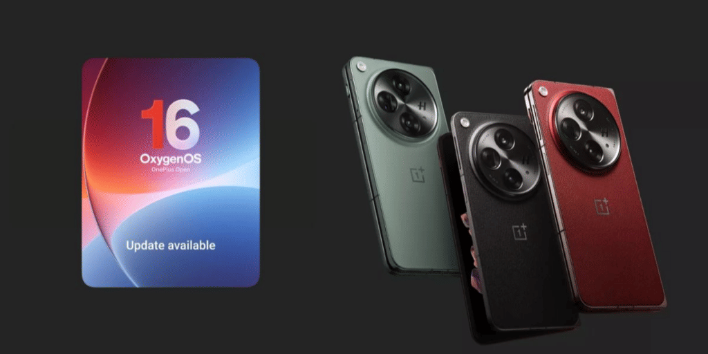 OnePlus Open receives the latest OxygenOS 16 update