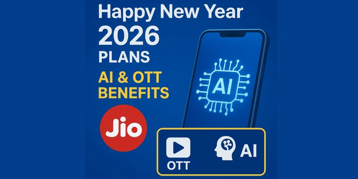 Reliance Jio Happy New Year 2026 Plans Launched With Free Gemini Pro AI