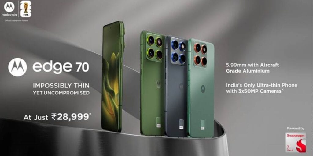 Motorola Edge 70 Price in india