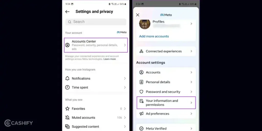 adjust suggested account settings on instagram
