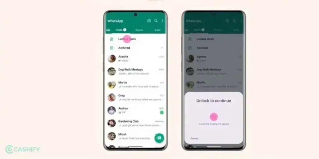 how to hide chat whatsapp chats on android