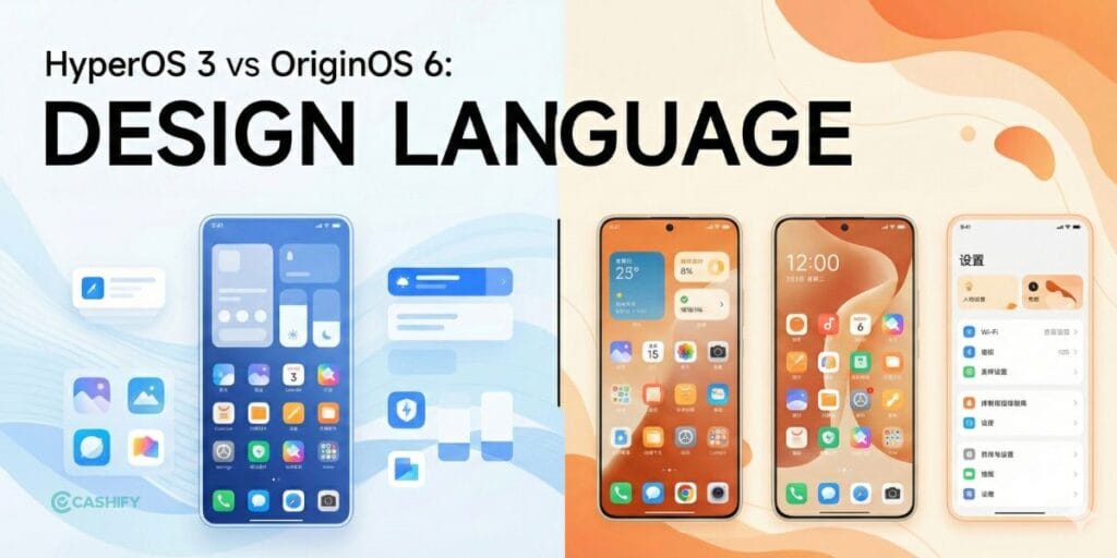 HyperOS 3 vs OriginOS 6: Design Language