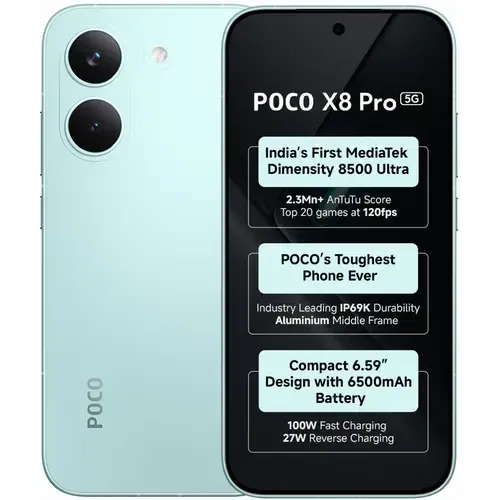 POCO X8 Pro Front And Back