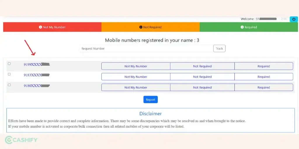 Sanchar Saathi TAFCOP - Step - 4