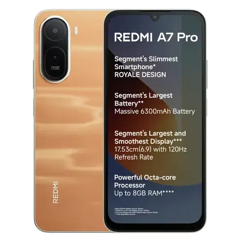 Xiaomi Redmi A7 Pro Front And Back