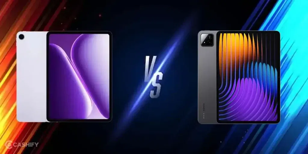 oneplus pad go 2 vs xiaomi pad 7 camera