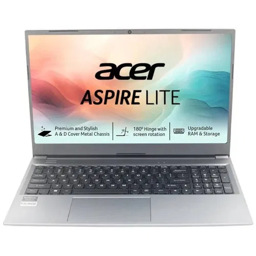 Acer Aspire Lite AL15 41 UN.31ZSI.041 AMD Octa Core Ryzen 7 16 GB 1 TB SSD Windows 11 Front
