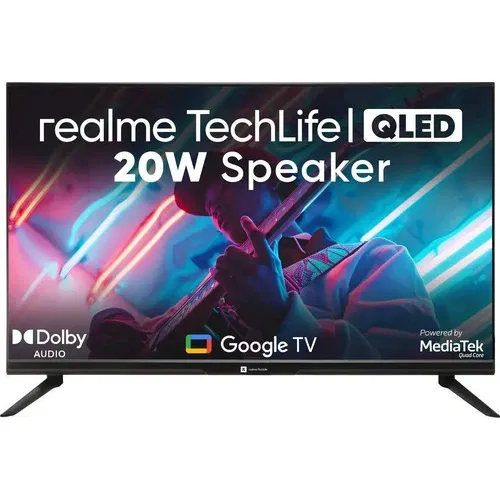 Realme TechLife CineSonic 32HDGQRWSQQ 32 inch (81 cm) QLED HD-Ready
