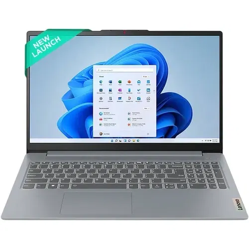 Lenovo IdeaPad Slim 3 15ABR8 82XM0119IN AMD Hexa Core Ryzen 5 16 GB 512 GB SSD Windows 11 Front