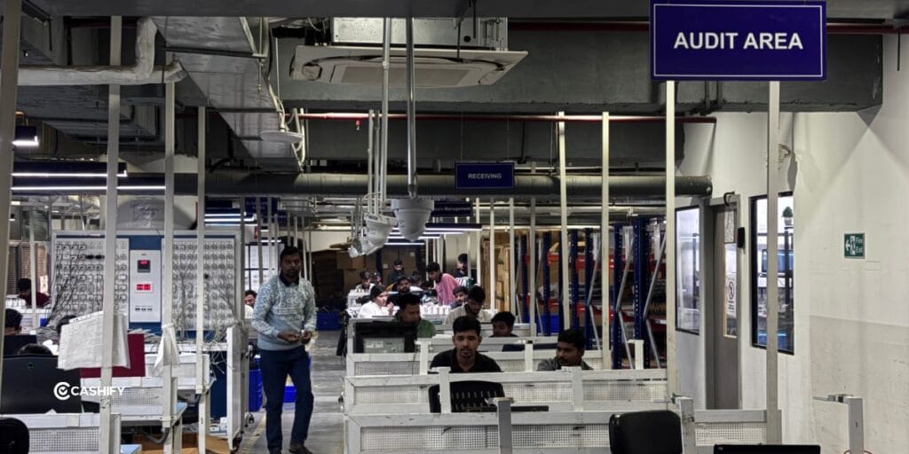 Smartphone Refurbishment Warehouse: Audit Area