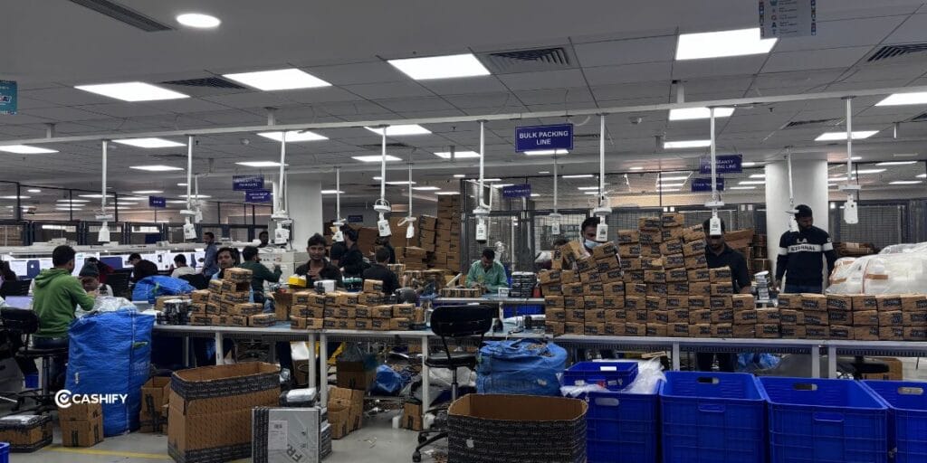 Cashify packaging videography 