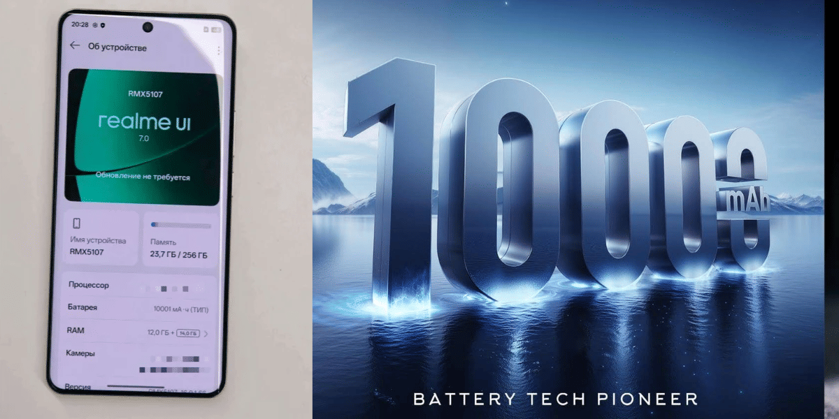 Realme’s First 10,000mAh Battery Phone Coming Soon – RMX5107 Details