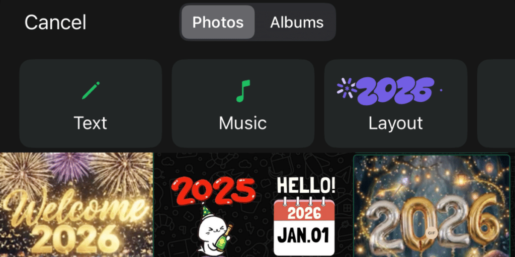 WhatsApp New Year Features